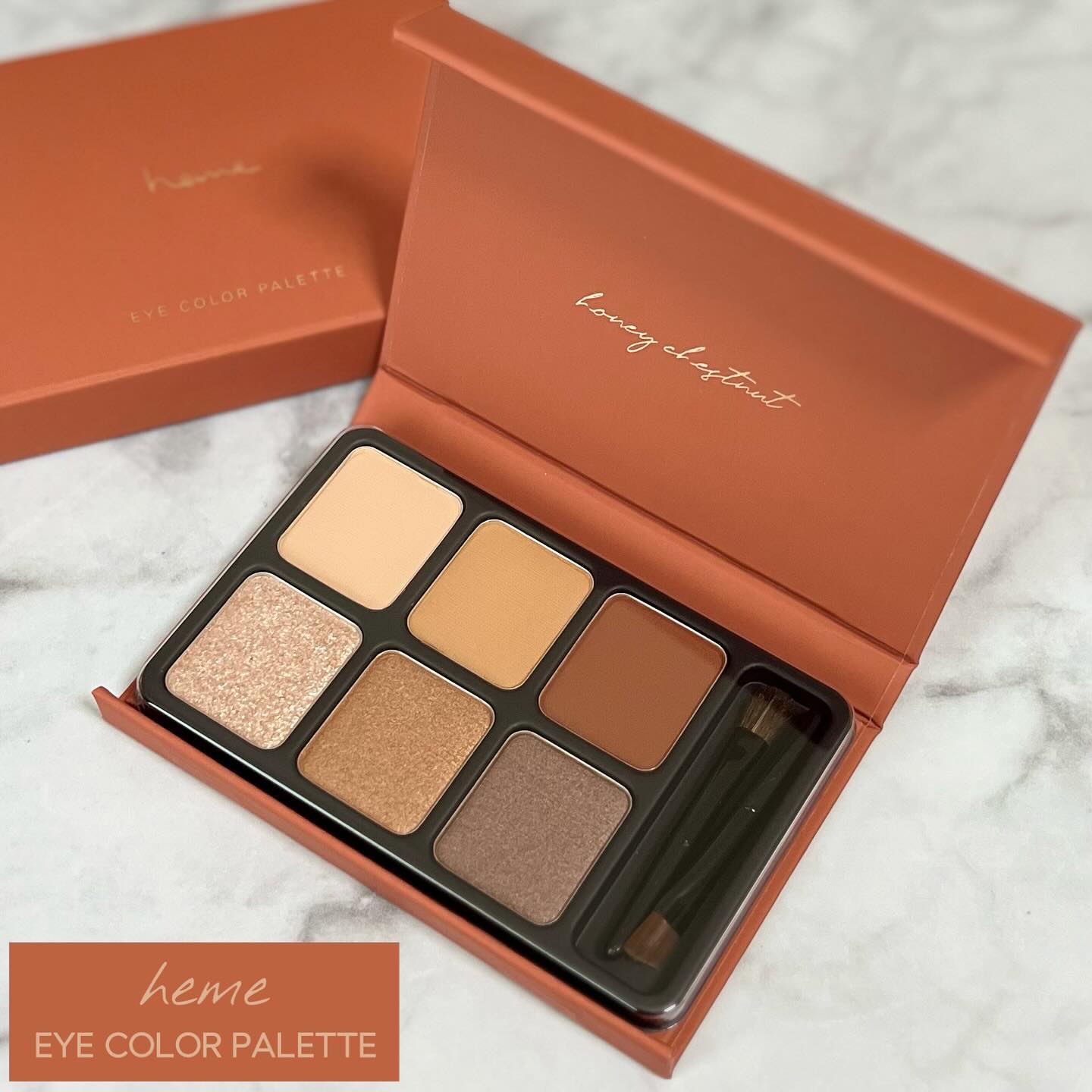 アイカラーパレット/heme/アイシャドウパレットを使ったクチコミ（1枚目）
