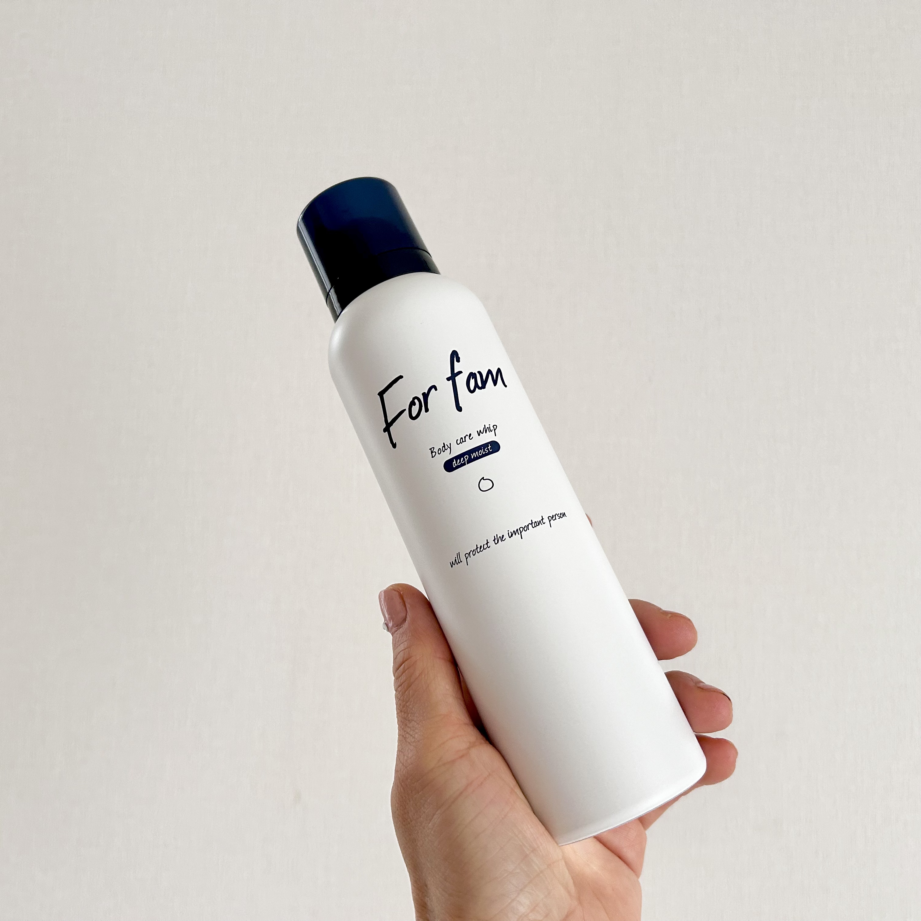 フォーファム　全身保湿ケアホイップ　ディープモイスト/For fam/ボディクリームを使ったクチコミ（2枚目）