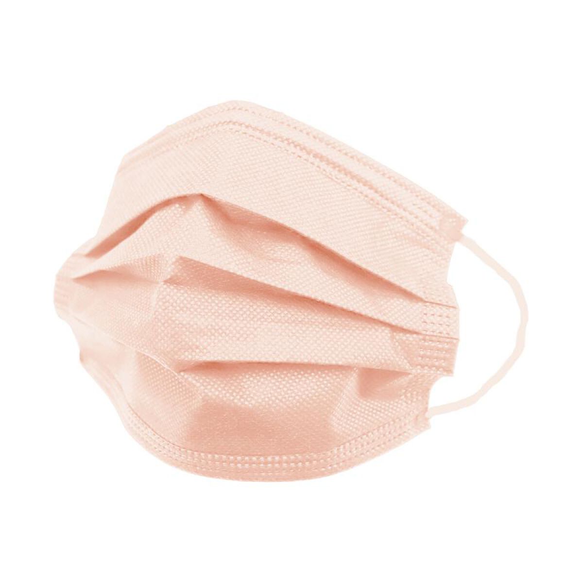 Pleats Color Mask ピンクベージュ