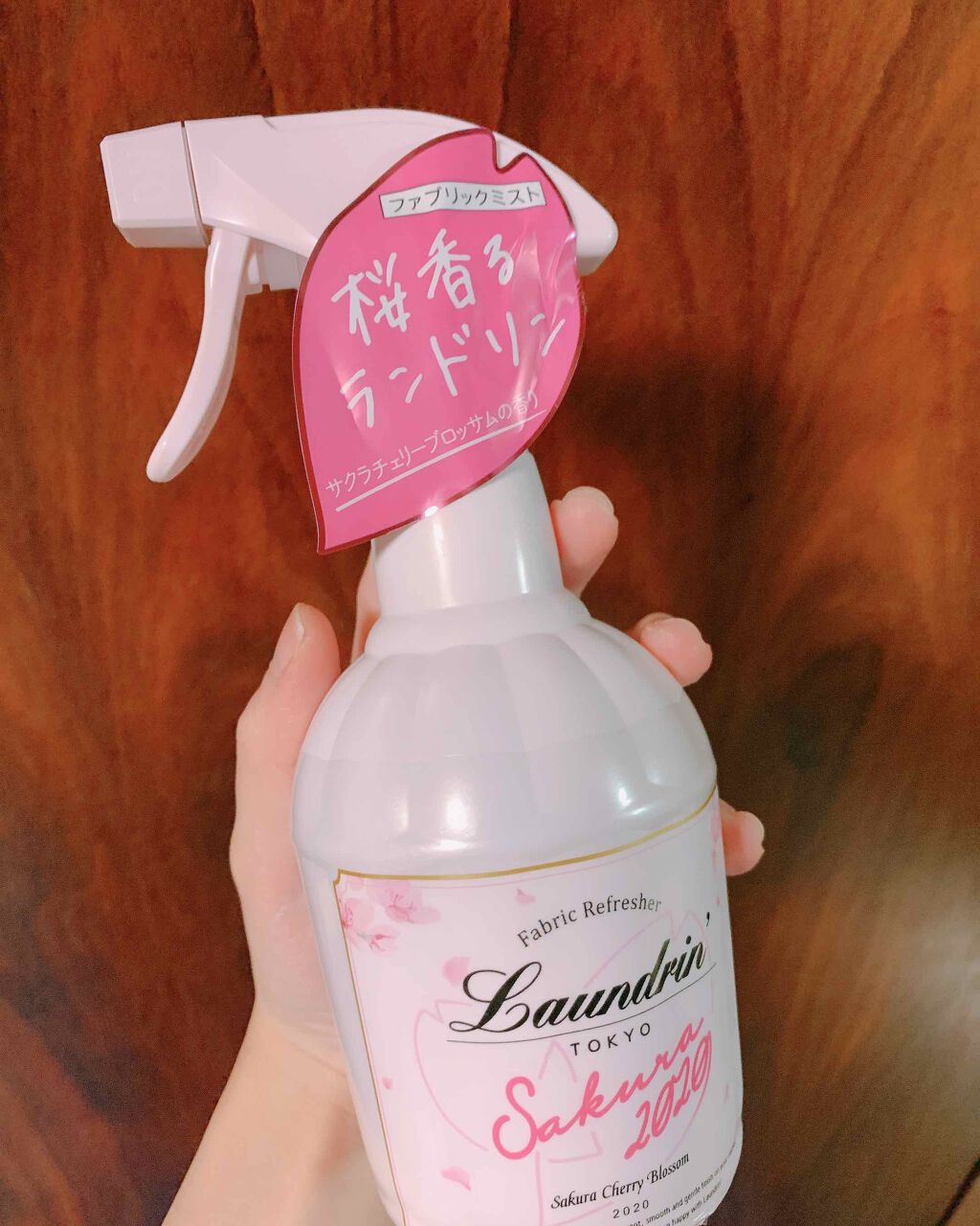 ファブリックミスト サクラチェリーブロッサム 2025/ランドリン/ファブリックミストを使ったクチコミ(2枚目)