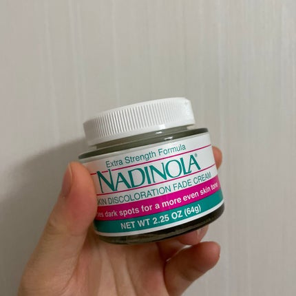 SKIN DISCOLORATION FADE CREAM/Nadinola/フェイスクリームを使ったクチコミ(1枚目)