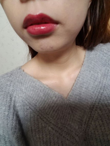 ジューシーラスティングティント/rom&nd/リップティントを使ったクチコミ(5枚目)