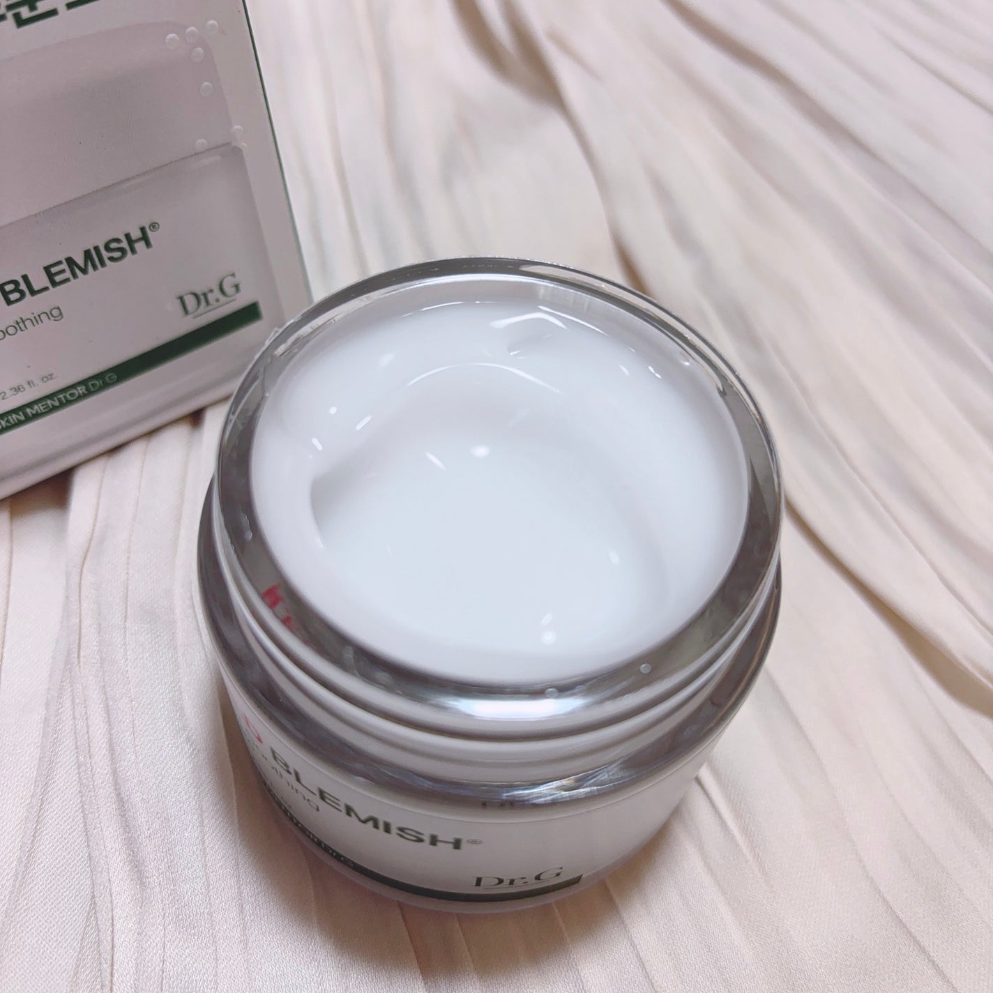 レッドブレミッシュ クリアスージングクリーム/Dr.G/フェイスクリームを使ったクチコミ(4枚目)