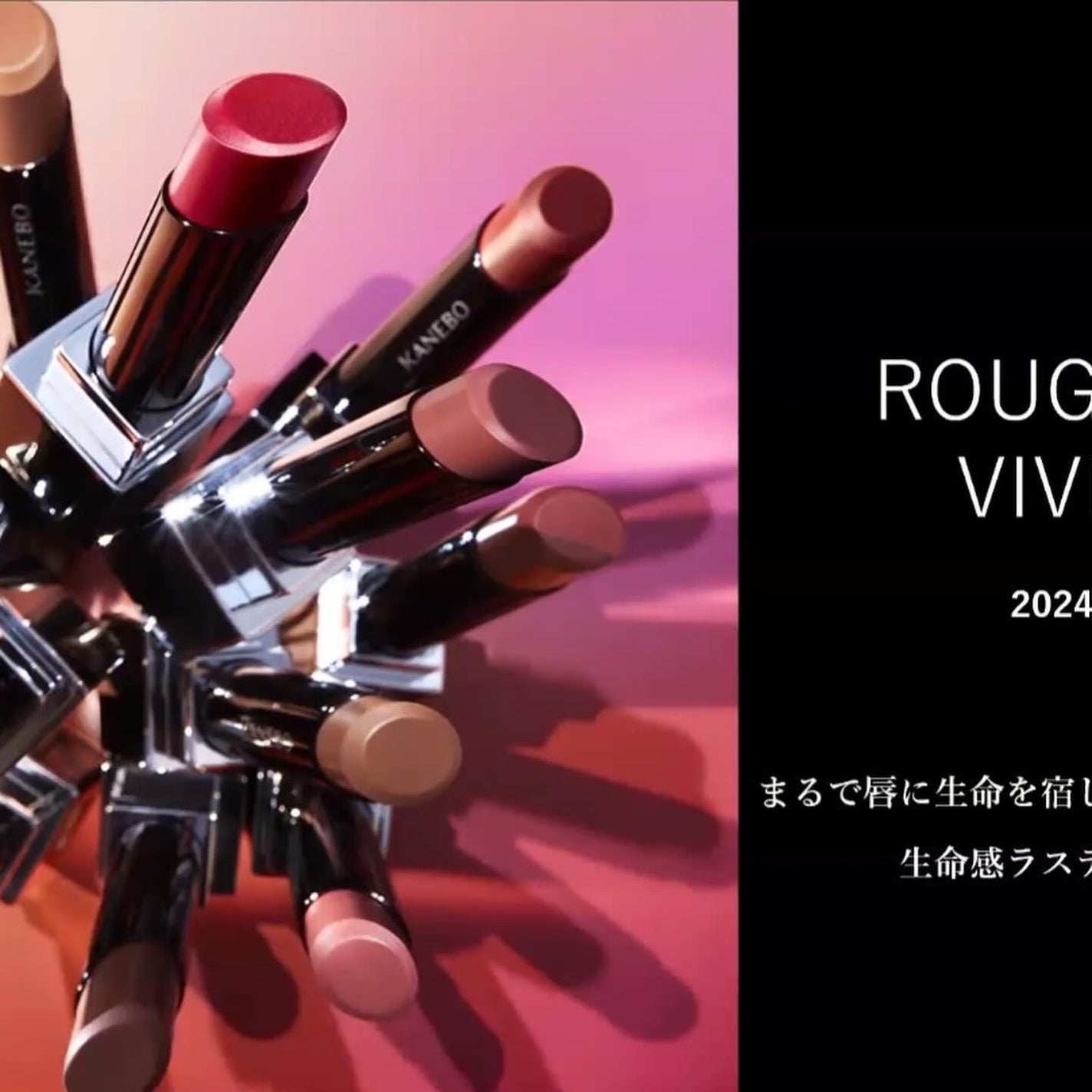 ルージュスターヴァイブラント/KANEBO/口紅を使ったクチコミ(3枚目)