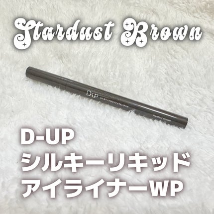 シルキーリキッドアイライナーWP/D-UP/リキッドアイライナーを使ったクチコミ(1枚目)