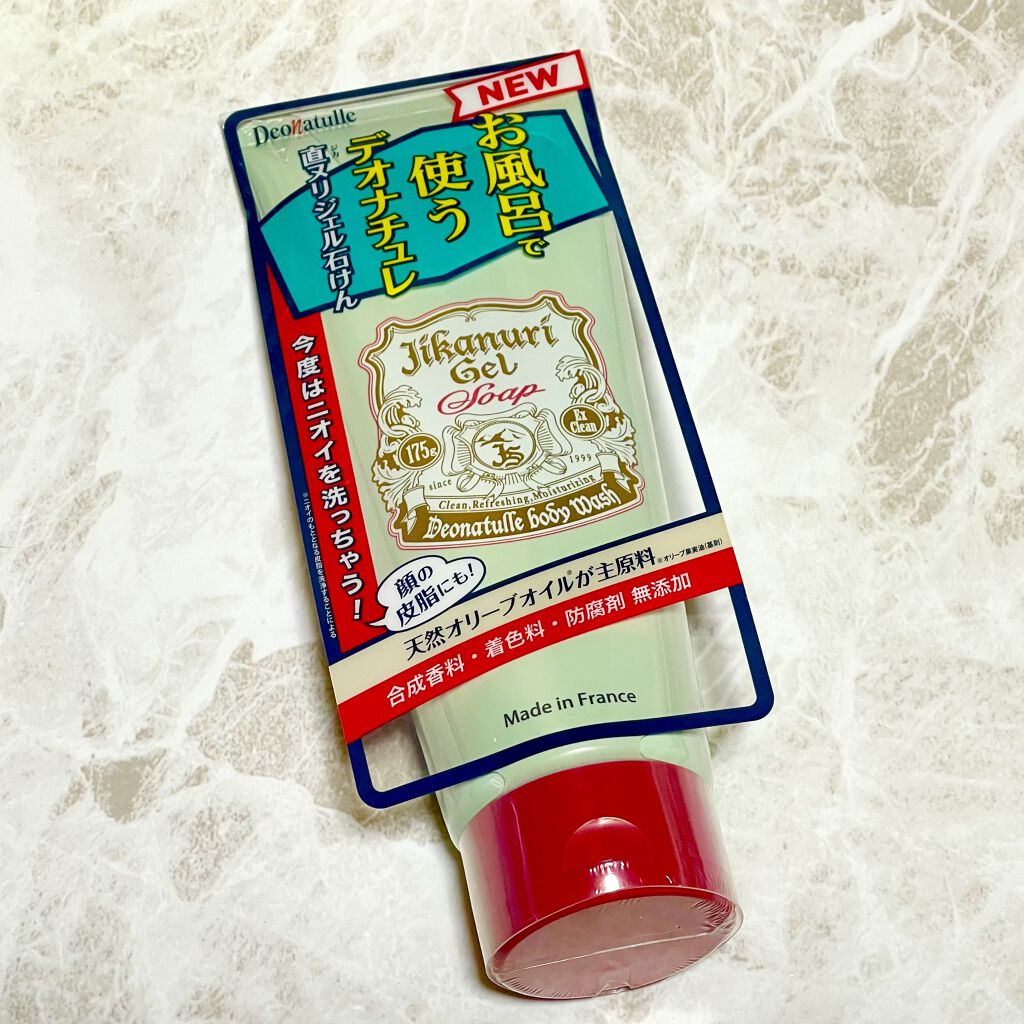 直ヌリジェル石けん/デオナチュレ/ボディソープを使ったクチコミ（1枚目）