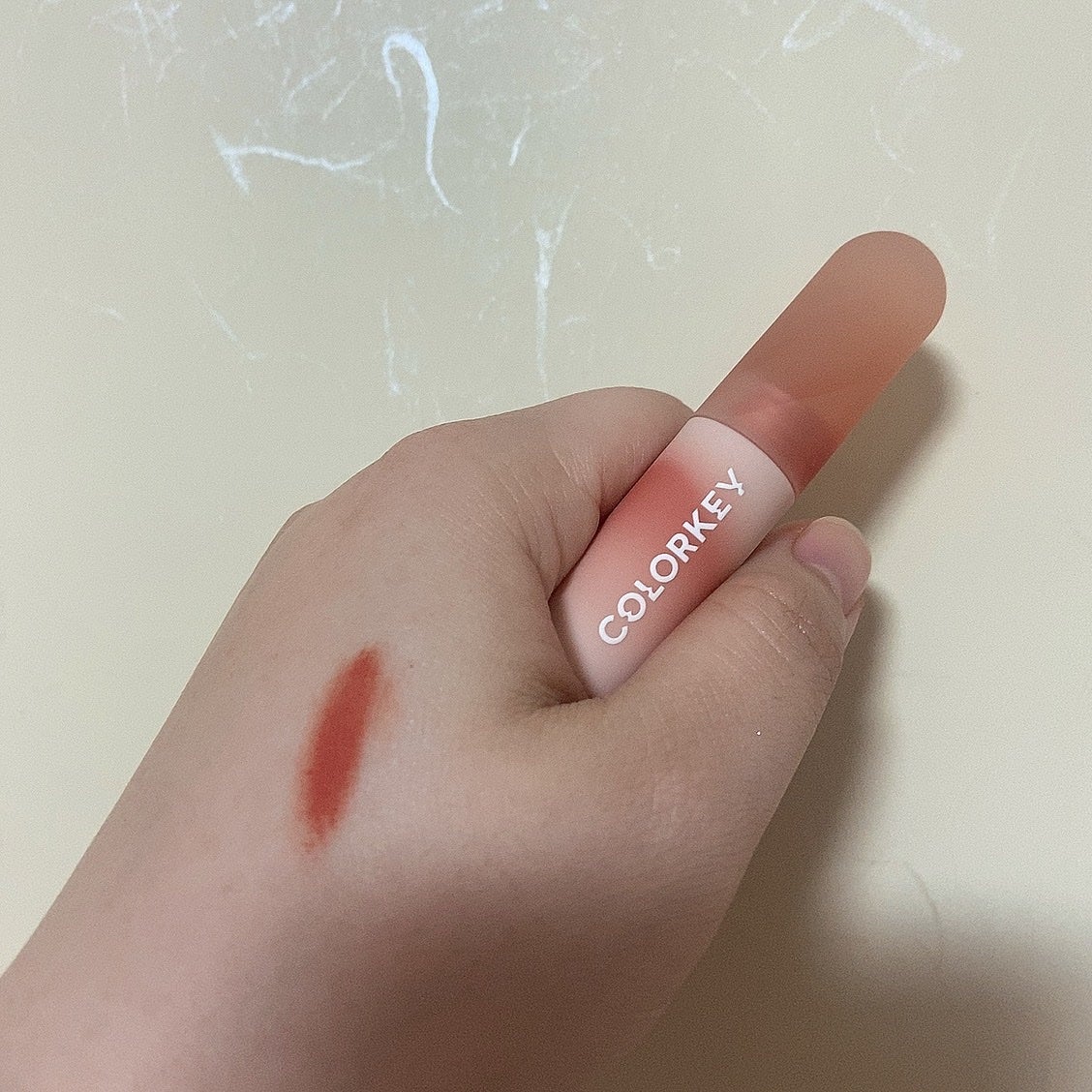 CKムースMリップ(通称:CKムース泥リップ)/COLORKEY/口紅を使ったクチコミ(7枚目)