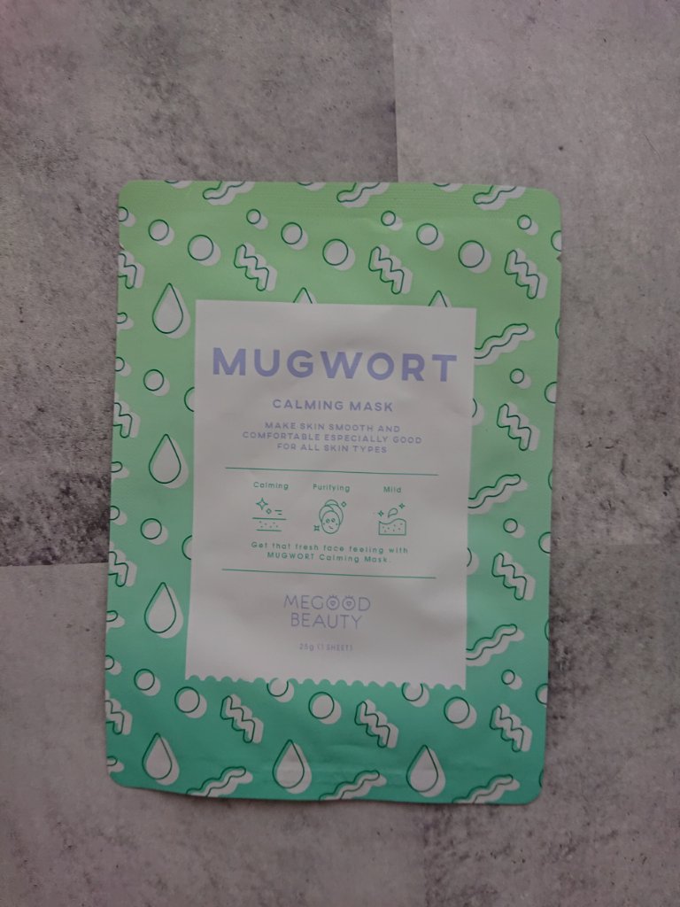 マグワート カーミング マスク/MEGOOD BEAUTY/シートマスク・パックを使ったクチコミ（1枚目）