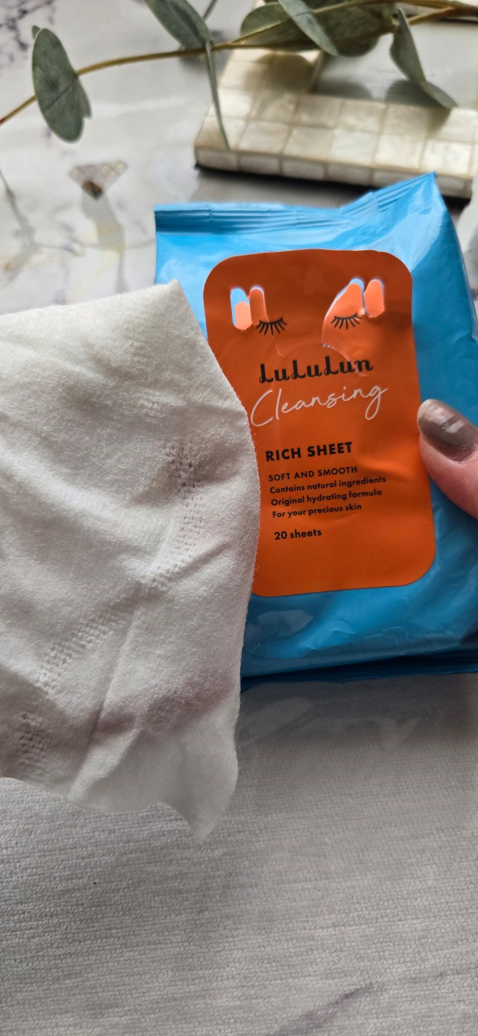 ルルルン クレンジングリッチシート/ルルルン/クレンジングシートを使ったクチコミ（1枚目）