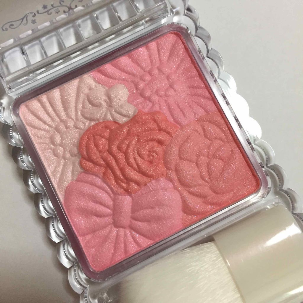 グロウフルールチークス/キャンメイク/パウダーチークを使ったクチコミ(3枚目)