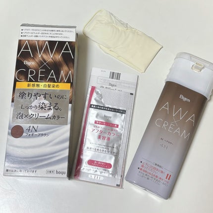 泡クリームカラー/ビゲン/ヘアカラーを使ったクチコミ(2枚目)
