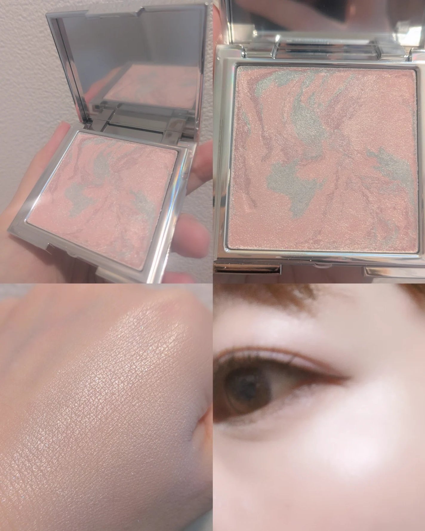 スキンルミナスハイライター/DEAR DAHLIA/パウダーハイライトを使ったクチコミ(2枚目)