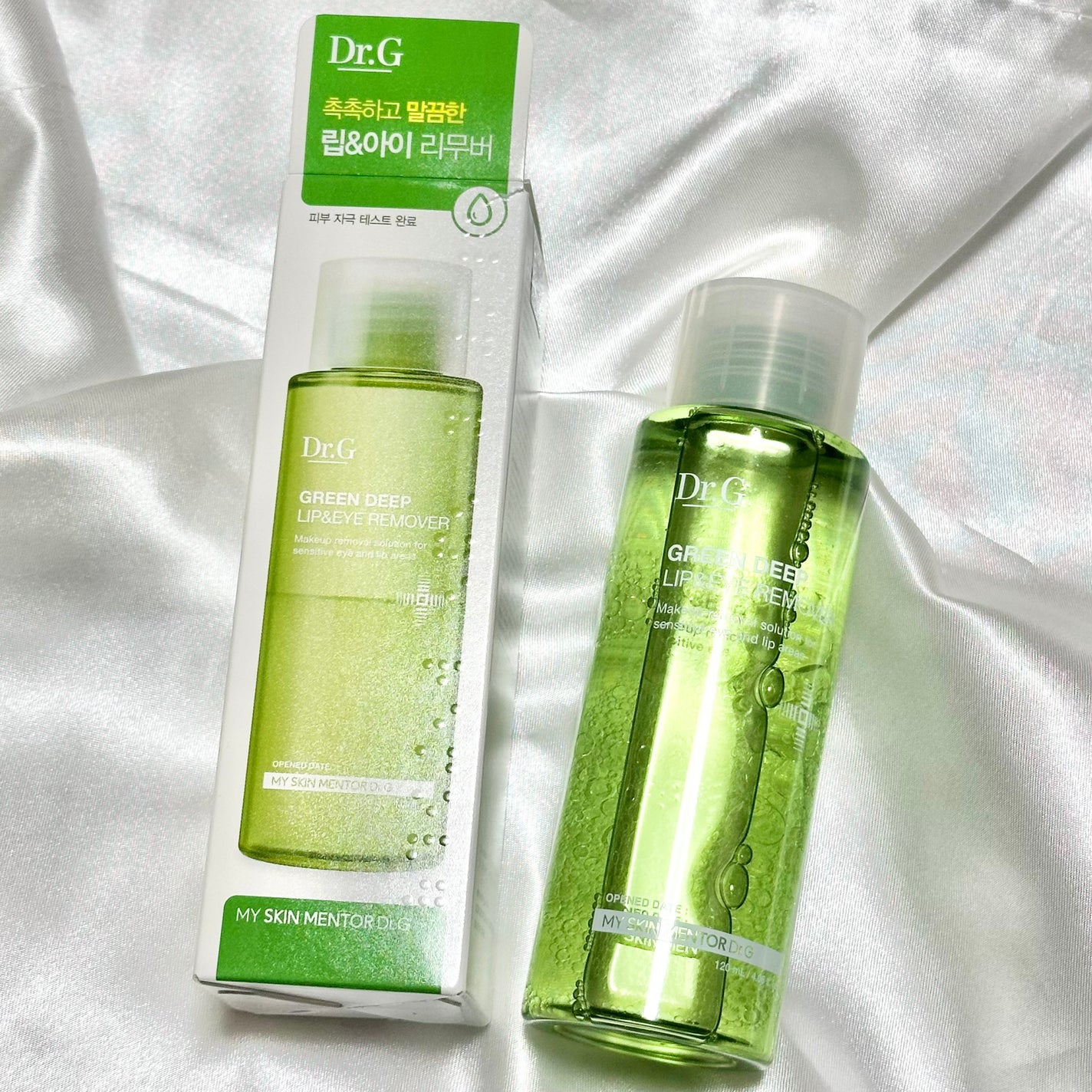 グリーンディープリップ&アイリムーバー/Dr.G/ポイントメイクリムーバーを使ったクチコミ(1枚目)