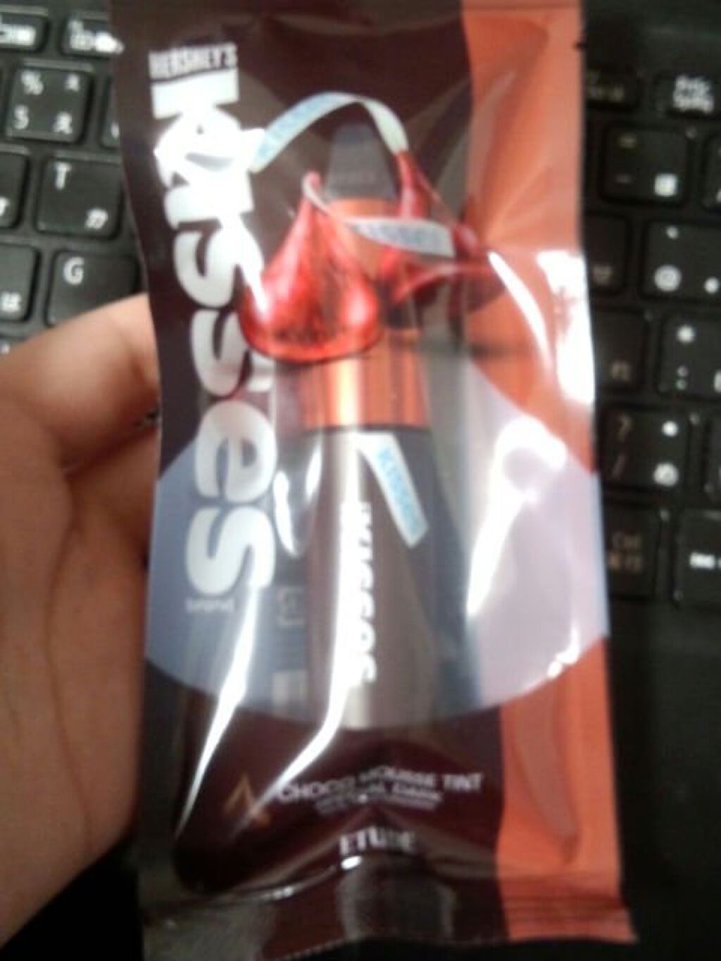 キスチョコレート ムースティント/ETUDE/口紅を使ったクチコミ(2枚目)