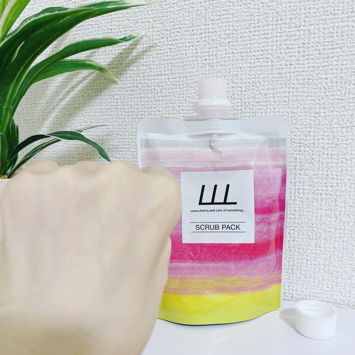 3Way毛穴マイルドスクラブ/LLL/スクラブ・ゴマージュを使ったクチコミ(5枚目)