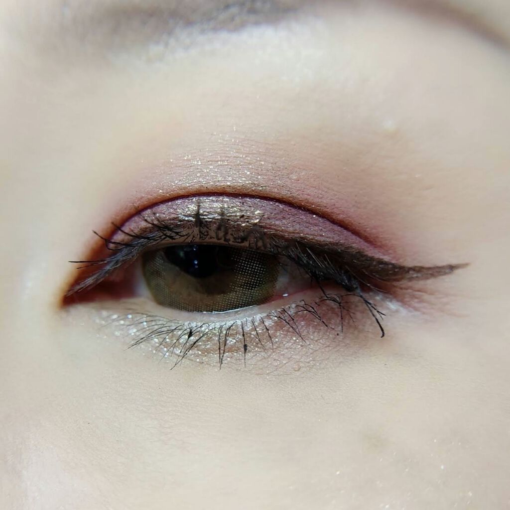 ジャストアイシャドウ/Laka/単色アイシャドウを使ったクチコミ（2枚目）