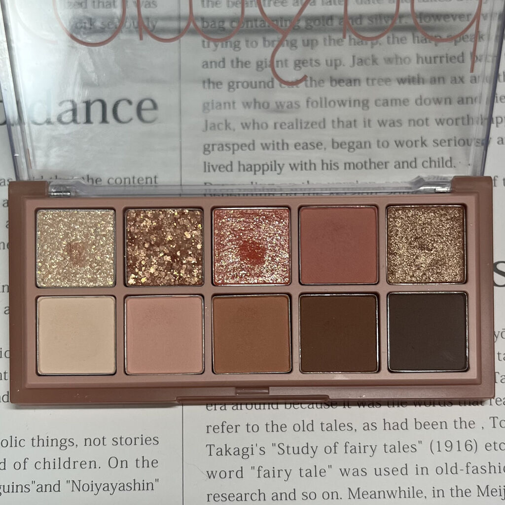 ベターザンパレット/rom&nd/アイシャドウパレットを使ったクチコミ（2枚目）