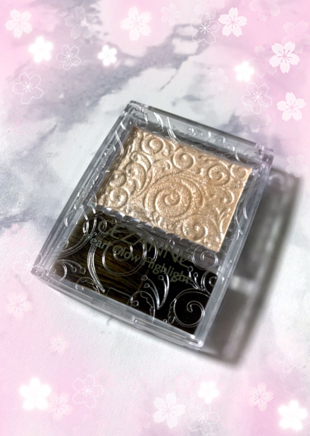 パールグロウハイライト/CEZANNE/パウダーハイライトを使ったクチコミ（2枚目）