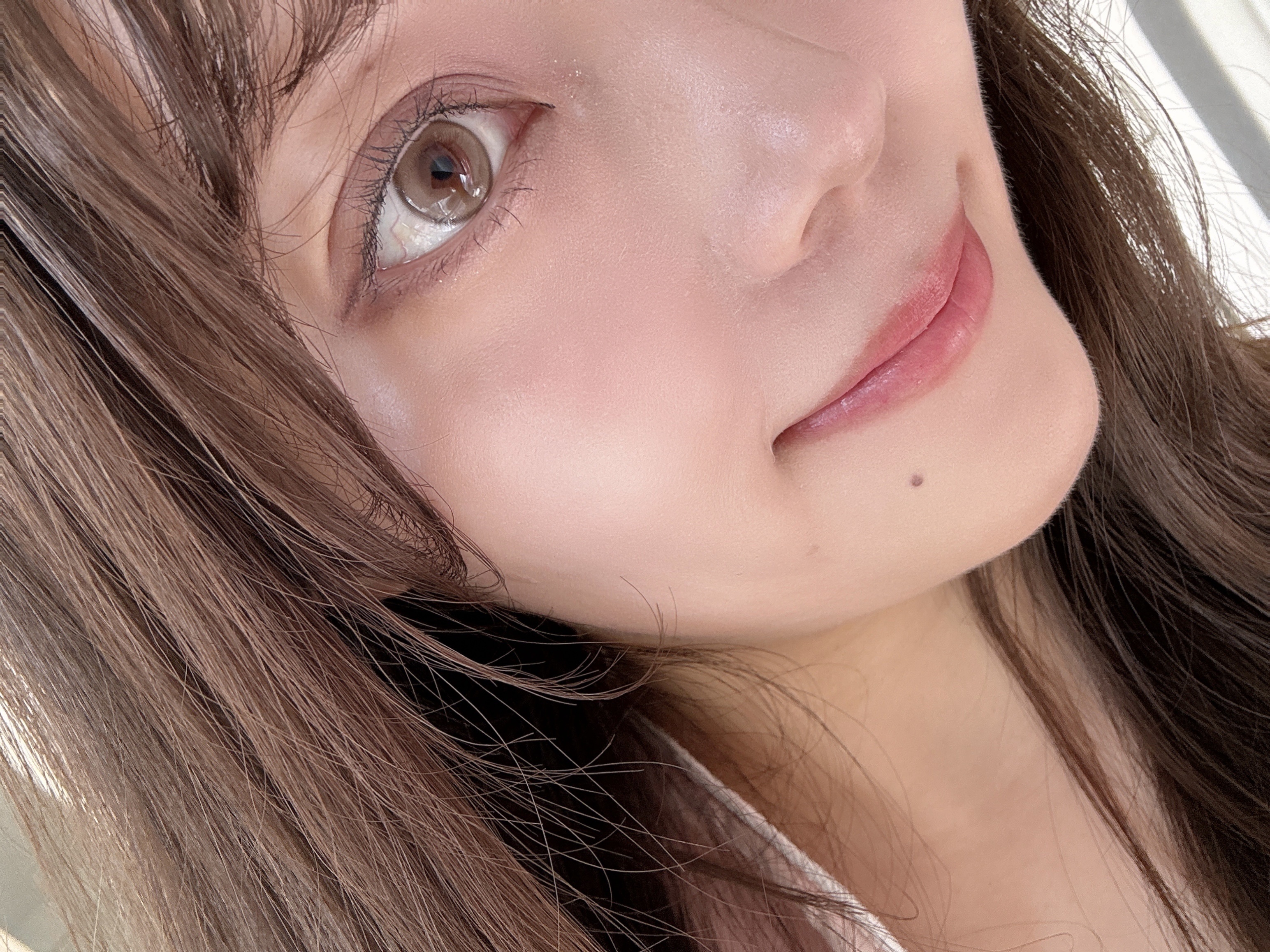 Sugar High Kristin / アッシュチョコ/Hapa kristin/カラーコンタクトレンズを使ったクチコミ（2枚目）