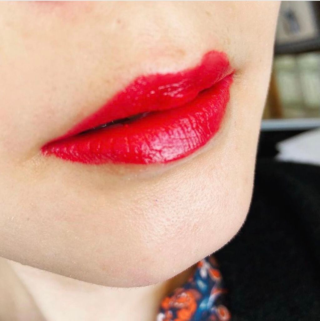 シャイニッシモ ハイシャインリップラッカー/DOLCE&GABBANA BEAUTY/口紅を使ったクチコミ(3枚目)