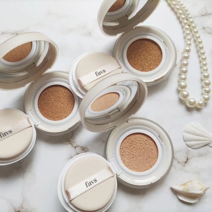 カーミンググロウアップクッションファンデーション/favs/リキッドファンデーションを使ったクチコミ(6枚目)