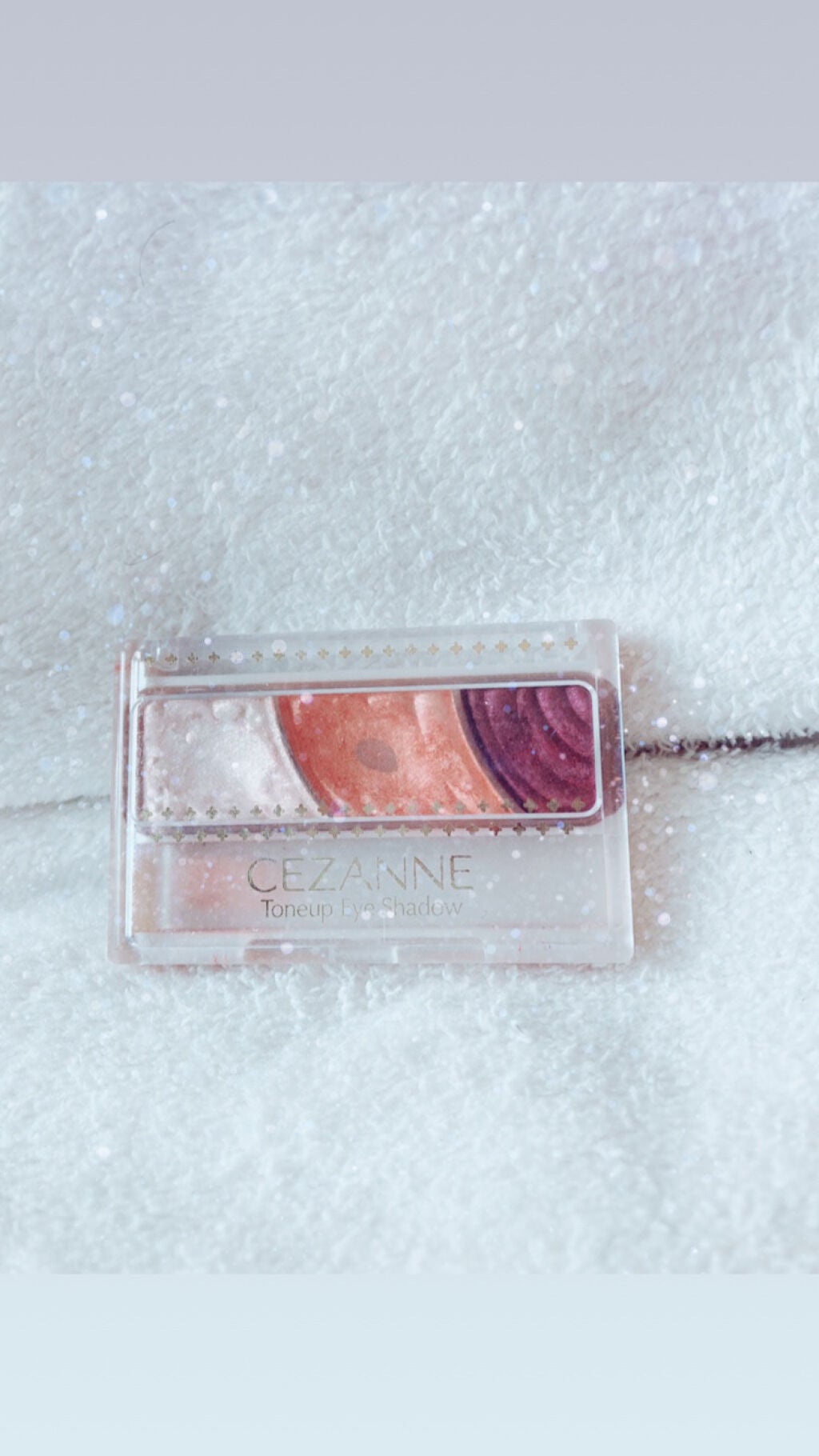 トーンアップアイシャドウ/CEZANNE/アイシャドウパレットを使ったクチコミ(1枚目)