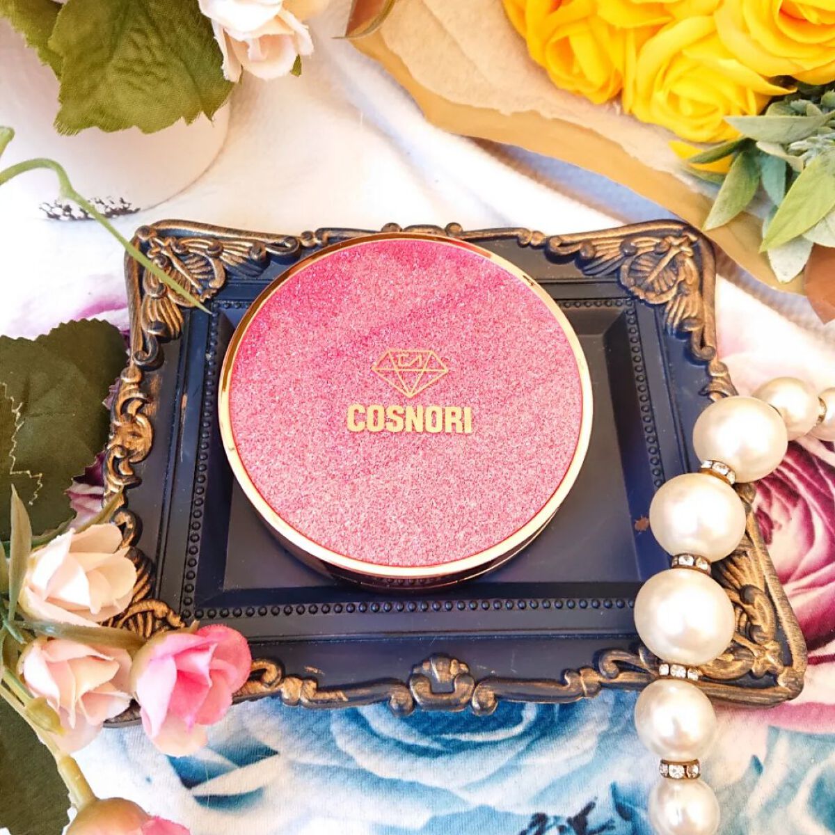 ブロッサムフィニッシュパウダーパクト/COSNORI/プレストパウダーを使ったクチコミ（1枚目）