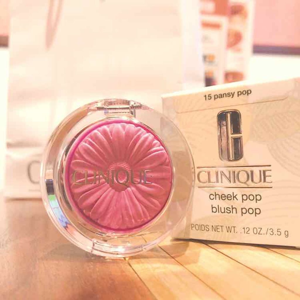 チーク ポップ/CLINIQUE/パウダーチークを使ったクチコミ（1枚目）