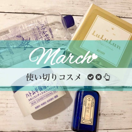 ハトムギ保湿ジェル(ナチュリエ スキンコンディショニングジェル)/ナチュリエ/美容液を使ったクチコミ(1枚目)