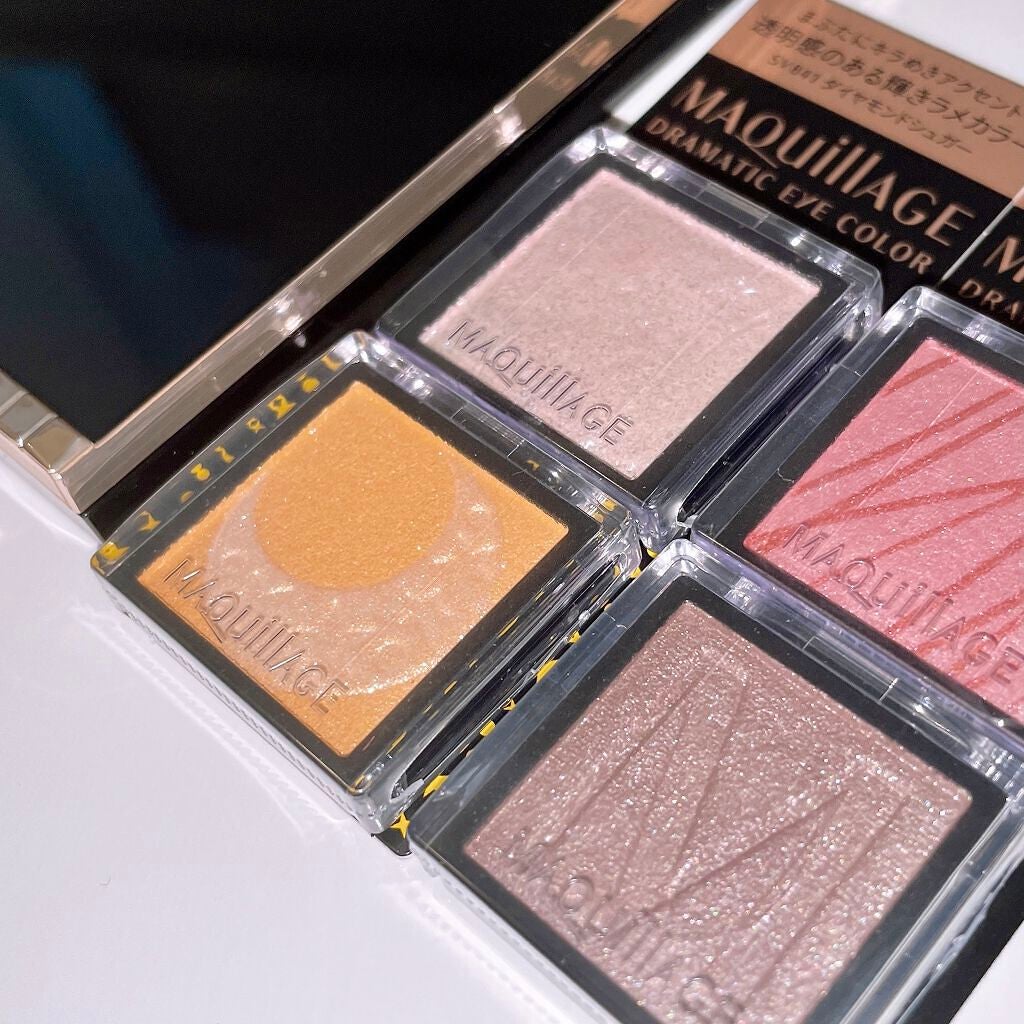 ドラマティックアイカラー (パウダー)/(クリーム)/マキアージュ/アイシャドウパレットを使ったクチコミ(8枚目)