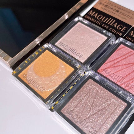 ドラマティックアイカラー (パウダー)/(クリーム)/マキアージュ/アイシャドウパレットを使ったクチコミ(8枚目)