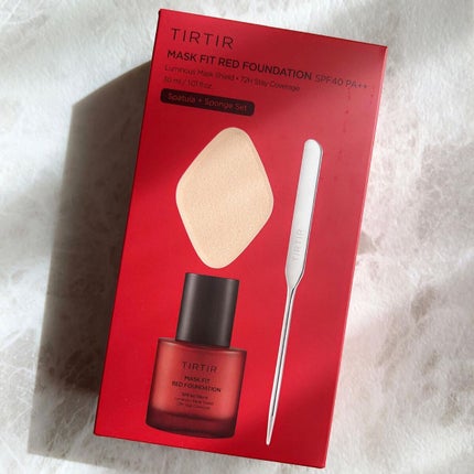 マスクフィットレッドファンデーション/TIRTIR(ティルティル)/リキッドファンデーションを使ったクチコミ(2枚目)