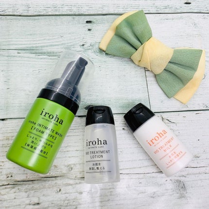 イロハ インティメート ケアトライアル セット/iroha INTIMATE CARE/デリケートゾーンケアを使ったクチコミ(1枚目)