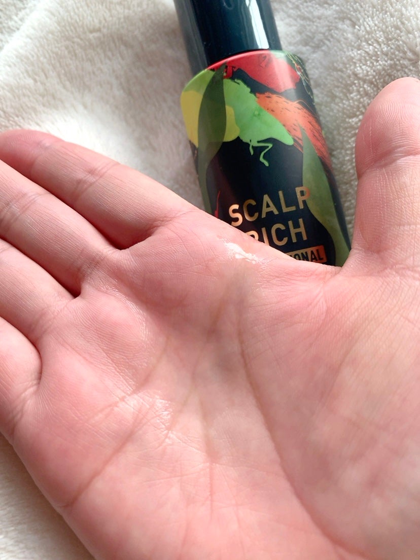 スカルプリッチ プロフェッショナル/日清食品/頭皮ローションを使ったクチコミ(5枚目)