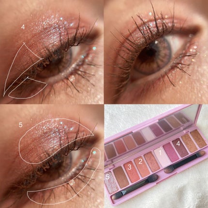 プレイカラー アイシャドウ/ETUDE/アイシャドウパレットを使ったクチコミ(3枚目)