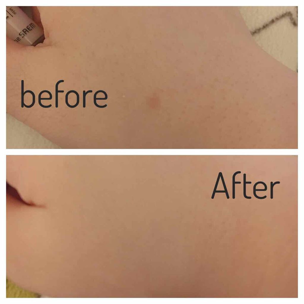 カバーパーフェクション チップコンシーラー/the SAEM/リキッドコンシーラーを使ったクチコミ（2枚目）