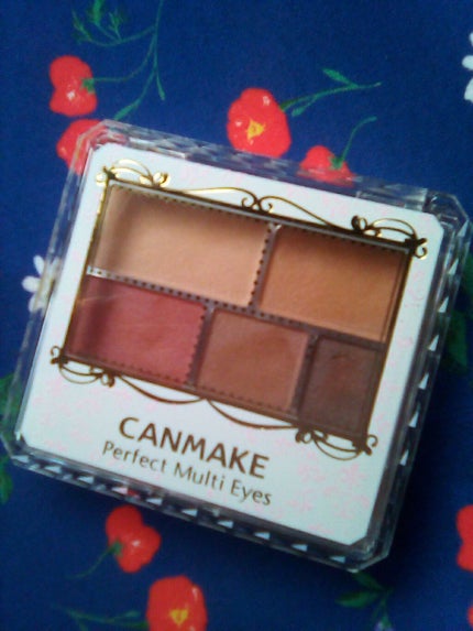 パーフェクトマルチアイズ/キャンメイク/アイシャドウパレットを使ったクチコミ(1枚目)
