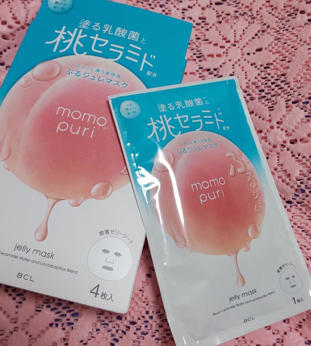 潤いぷるジュレマスク/ももぷり/シートマスク・パックを使ったクチコミ（1枚目）