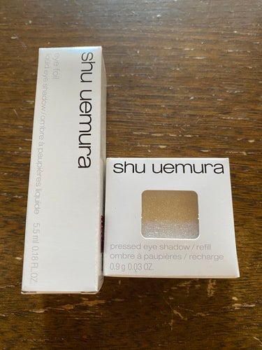 プレスド アイシャドー（レフィル）/shu uemura/パウダーアイシャドウを使ったクチコミ（1枚目）