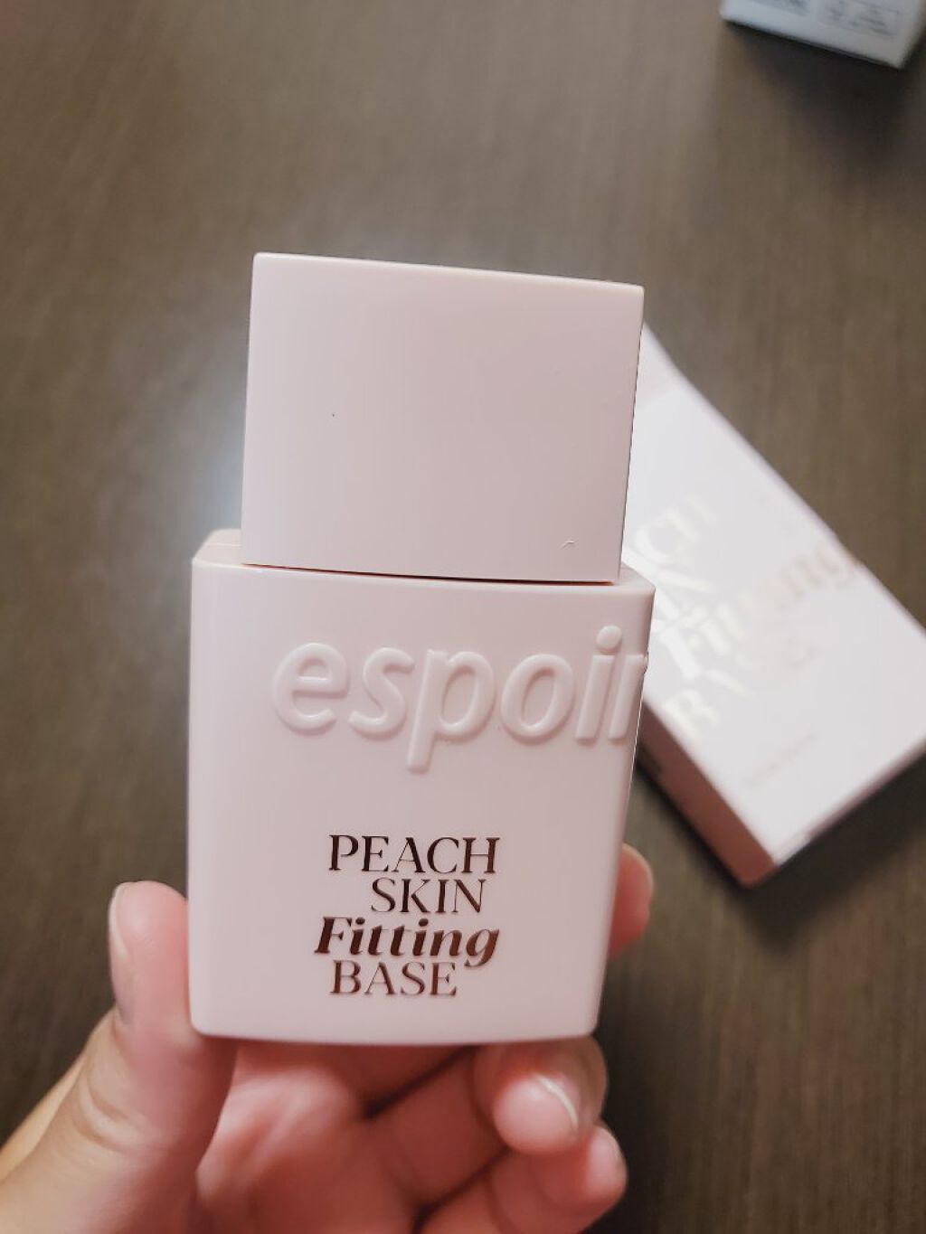 ピーチスキンフィッティングベース/espoir/化粧下地を使ったクチコミ（1枚目）