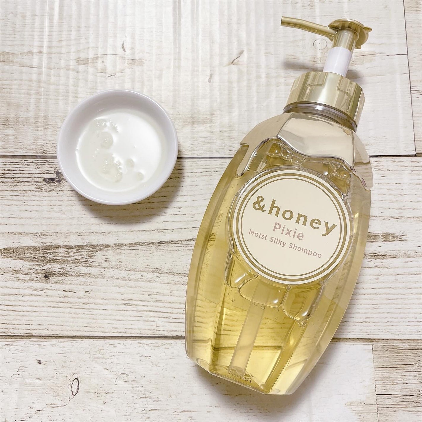 アンドハニー ピクシー モイストシルキー シャンプー1.0/ヘアトリートメント2.0/&honey/市販シャンプーを使ったクチコミ(3枚目)