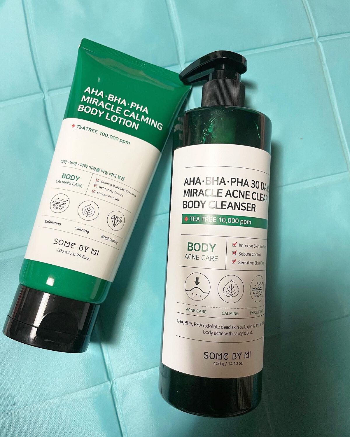 AHA.BHA.PHAミラクルカーミングボディローション /SOME BY MI/ボディローションを使ったクチコミ（1枚目）