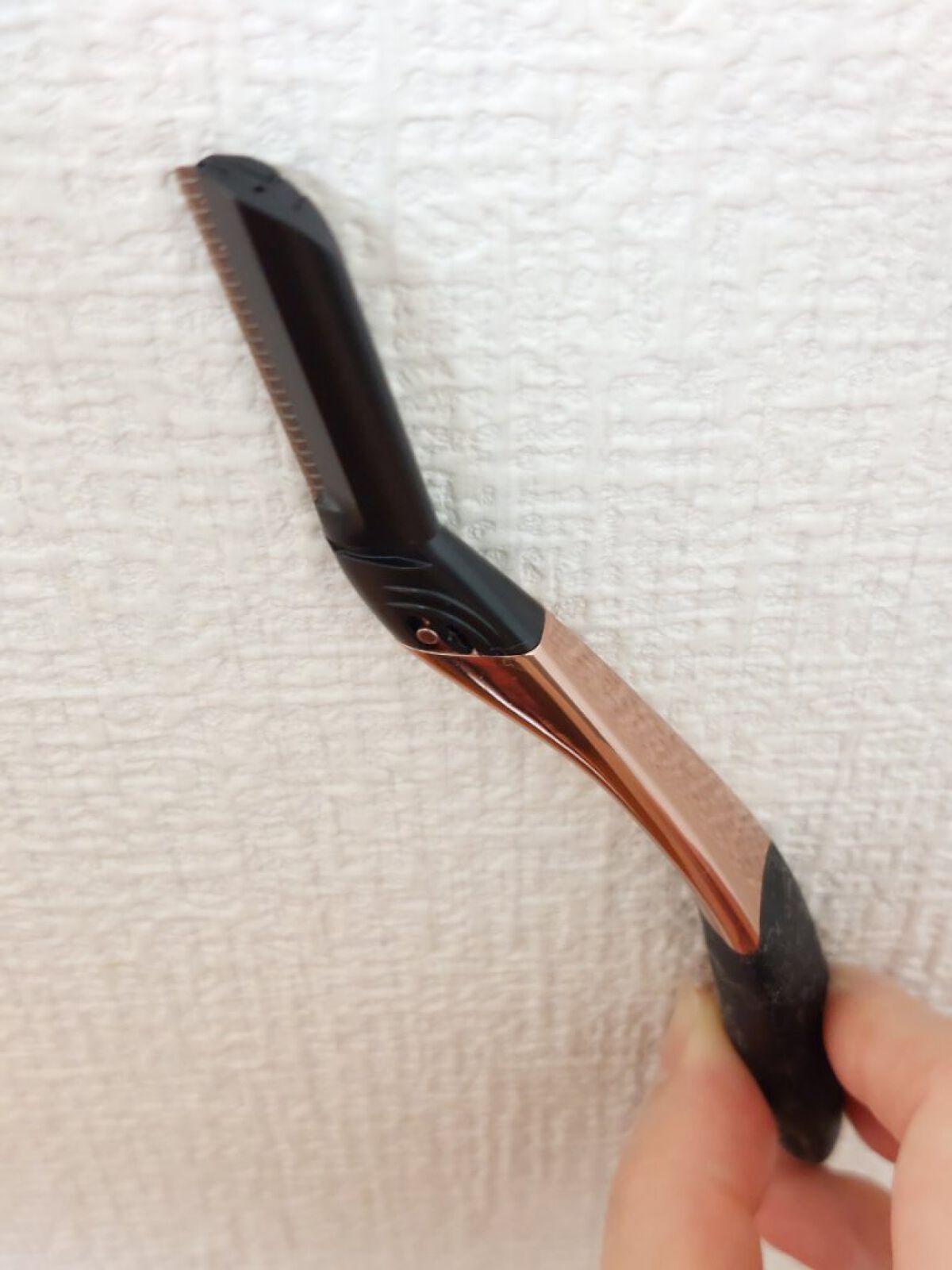 サロンプラス トーンアップ フェイススムーサー ホルダー（刃付き）/サロンプラス/シェーバーを使ったクチコミ（2枚目）