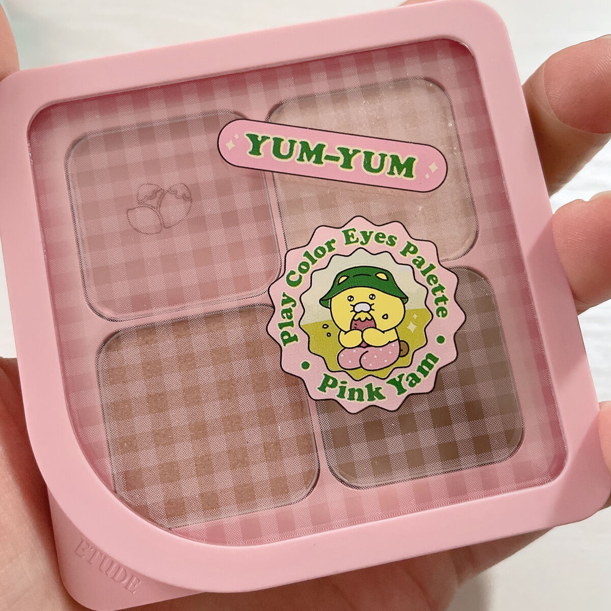 カカオフレンズ　プレイカラーアイズ　/ETUDE/アイシャドウパレットを使ったクチコミ（2枚目）