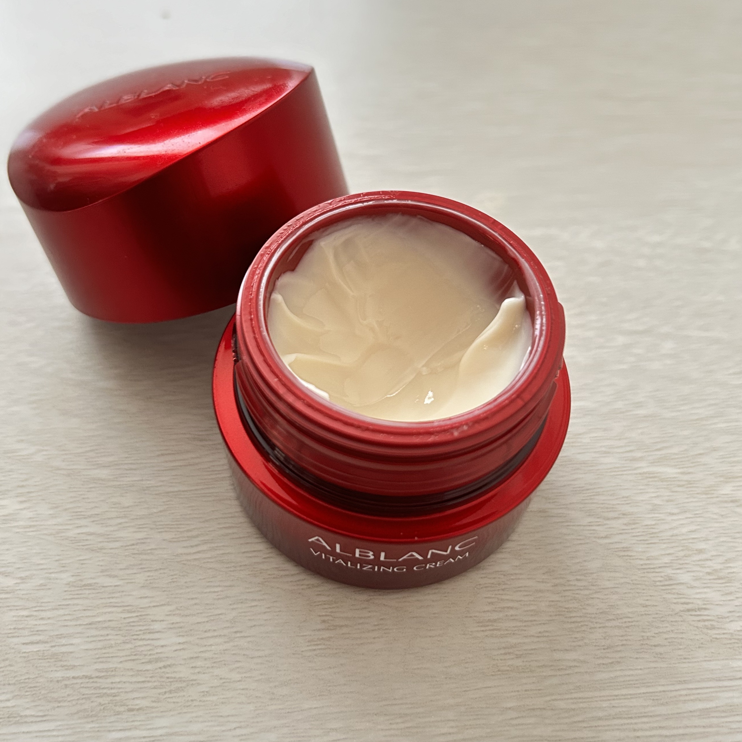 バイタライジングクリーム/ALBLANC/フェイスクリームを使ったクチコミ（3枚目）