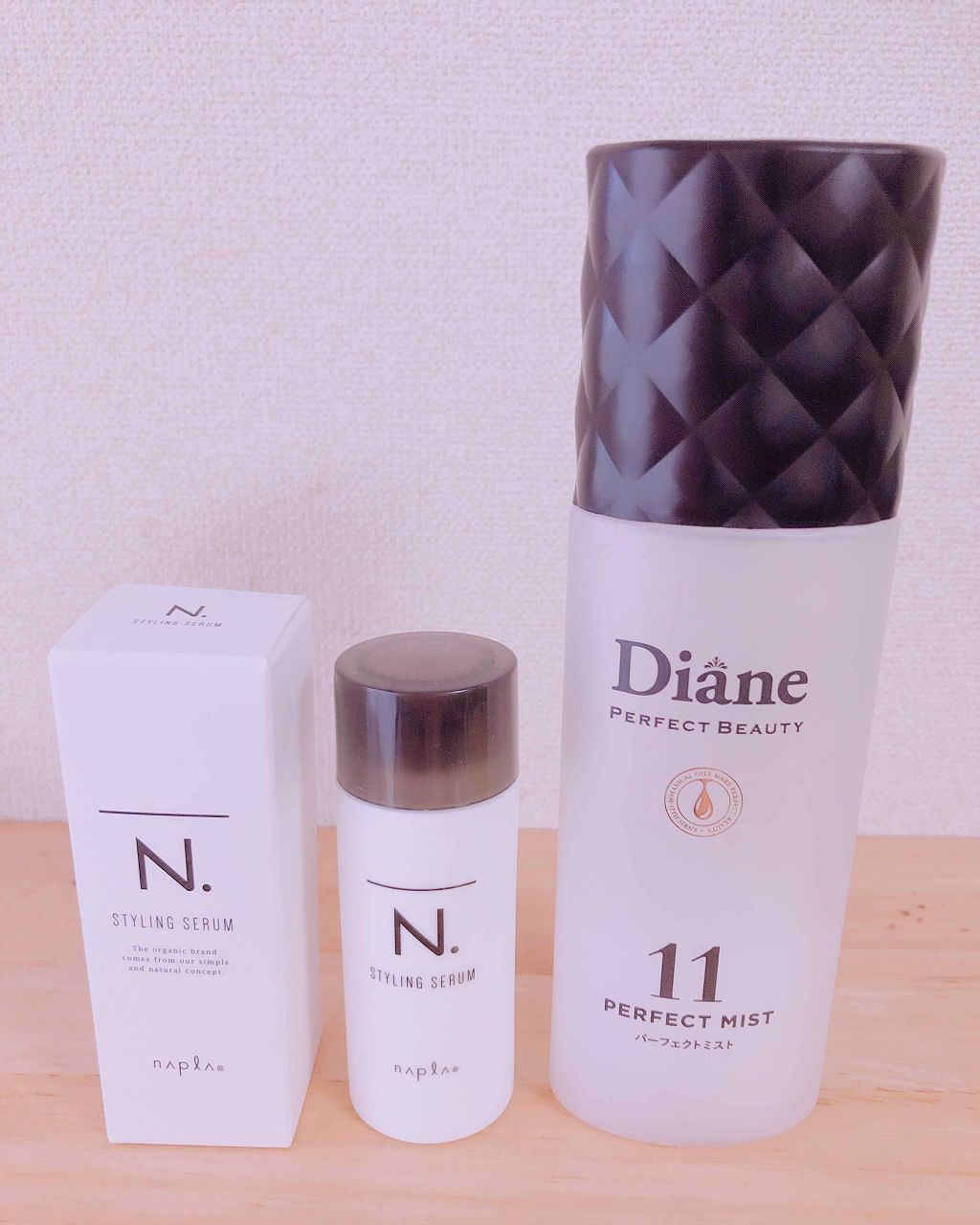 N. スタイリングセラム/N./ヘアミルクを使ったクチコミ(1枚目)