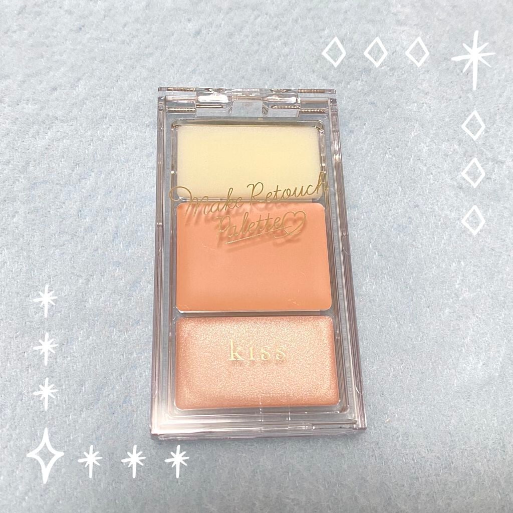 メイクリタッチパレット/KiSS/パレットコンシーラーを使ったクチコミ(1枚目)