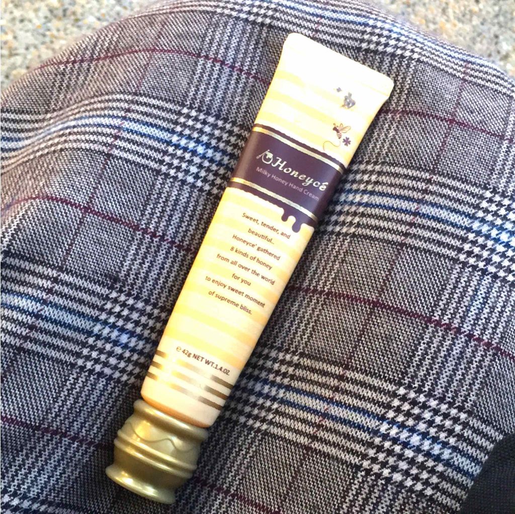ハニーミルク ハンドクリーム/ハニーチェ/ハンドクリームを使ったクチコミ(1枚目)