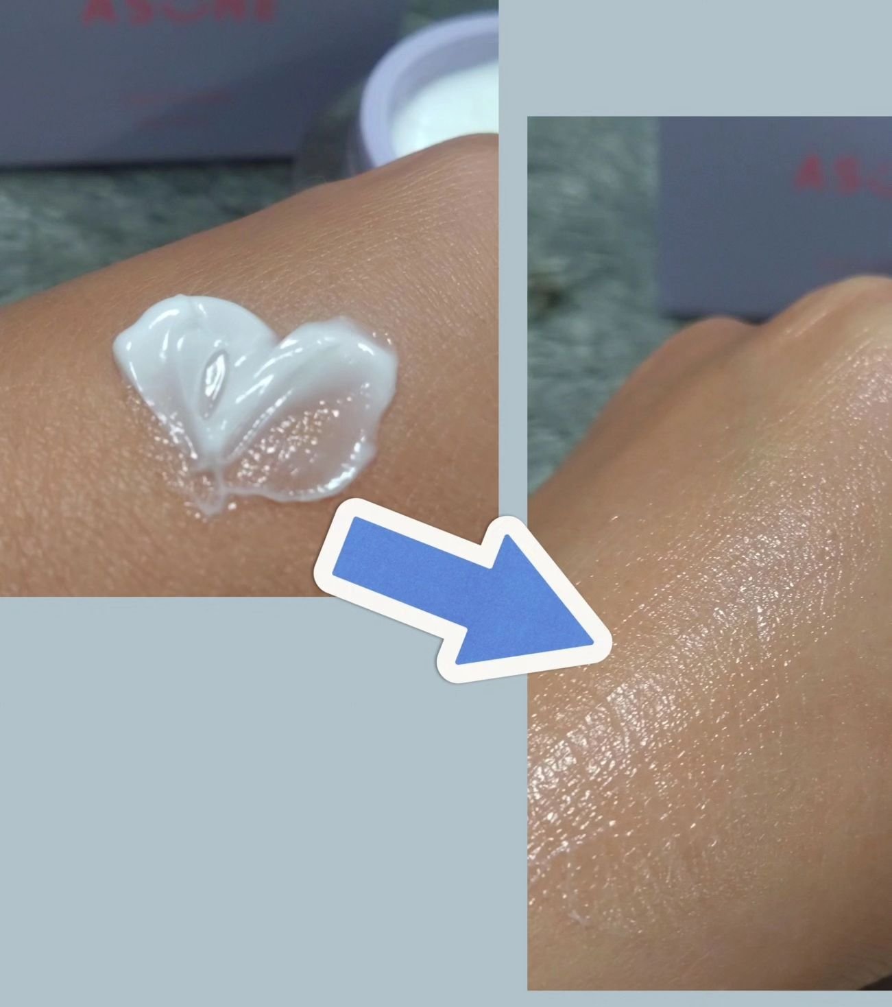 シカクリーム/ASUNE /フェイスクリームを使ったクチコミ（3枚目）