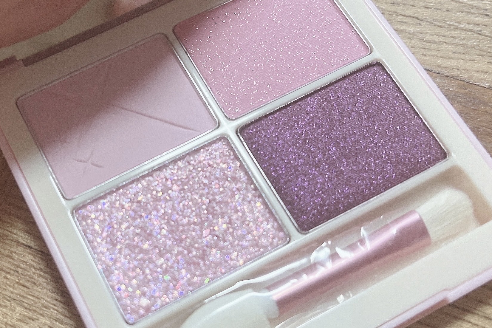 スターライト アイシャドウ #01 PINK PURPLE/TIRTIR(ティルティル)/アイシャドウパレットを使ったクチコミ（1枚目）